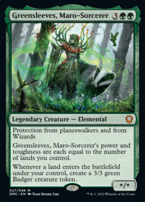 Greensleeves, Maro-Sorcerer - Legendary (Foil)