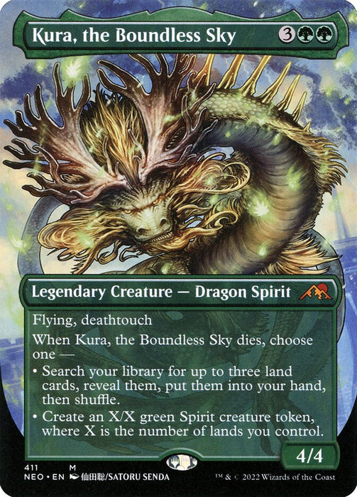 Kura, the Boundless Sky - Borderless  - Legendary (Foil)