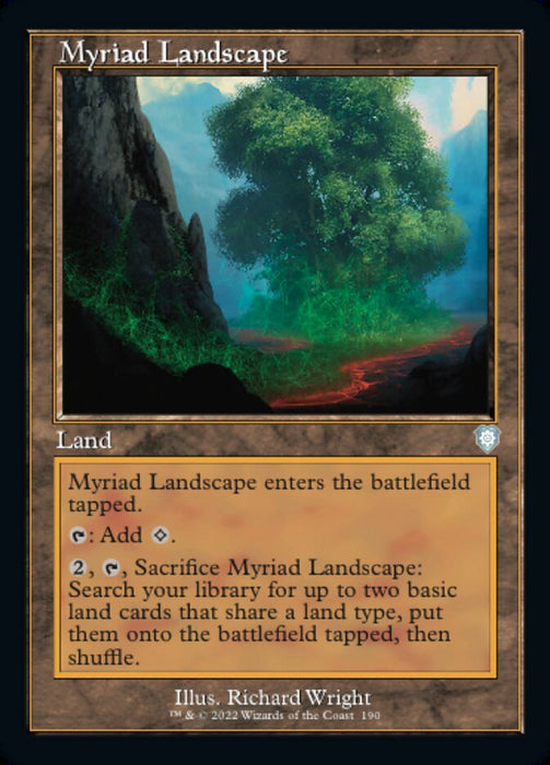 Myriad Landscape - Retro Frame