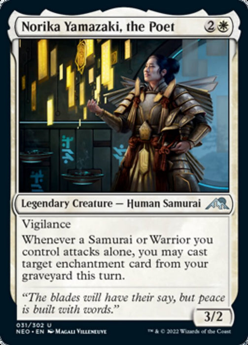 Norika Yamazaki, the Poet  - Legendary (Foil)