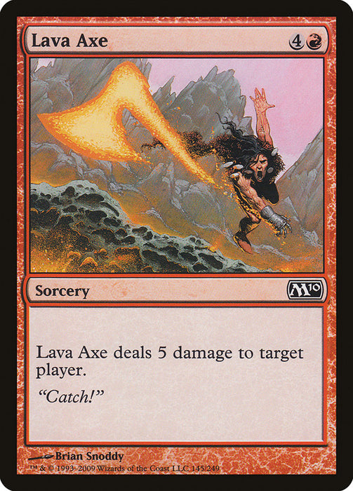 Lava Axe  (Foil)