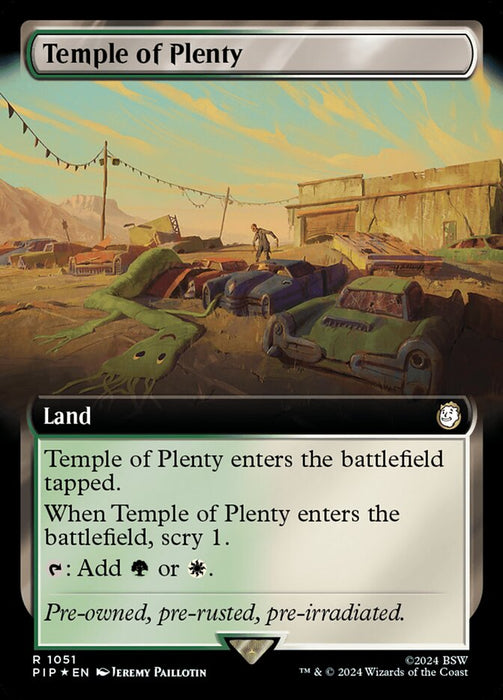 Temple of Plenty - Extended Art (Foil)