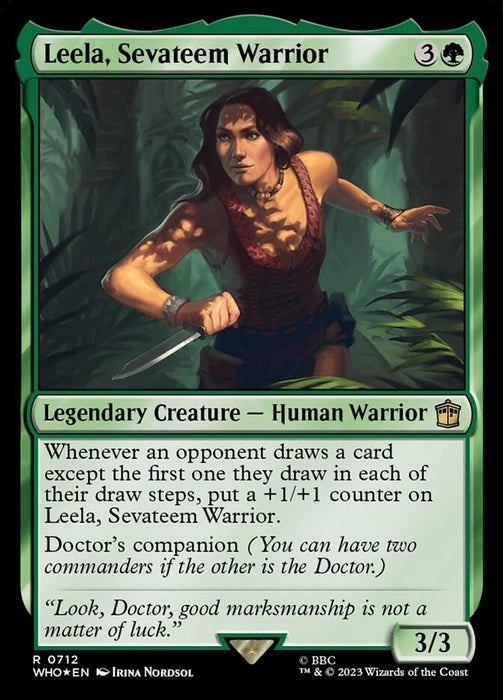 Leela, Sevateem Warrior - Legendary (Foil)