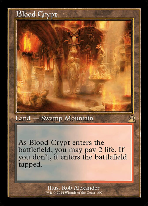 Blood Crypt - Retro Frame