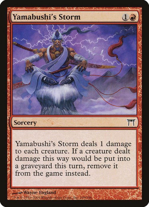 Yamabushi's Storm  (Foil)