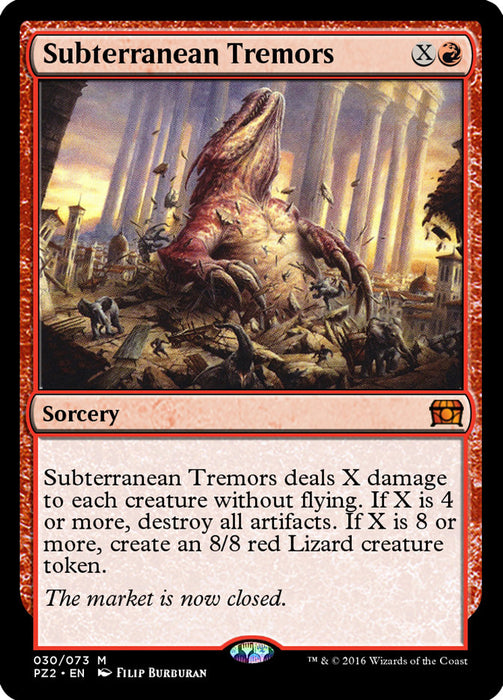 Subterranean Tremors  (Foil)