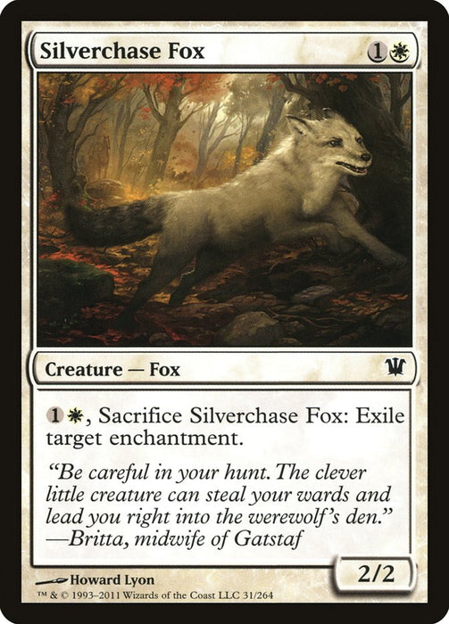 Silverchase Fox  (Foil)