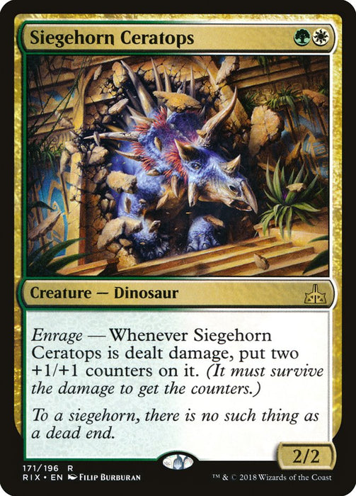 Siegehorn Ceratops  (Foil)