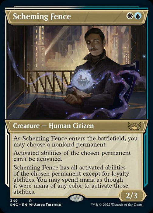 Scheming Fence  - Showcase (Foil)