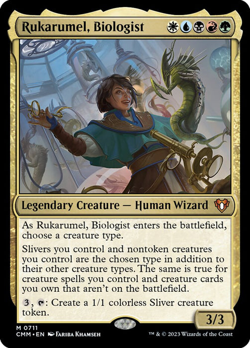 Rukarumel, Biologist - Legendary (Foil)