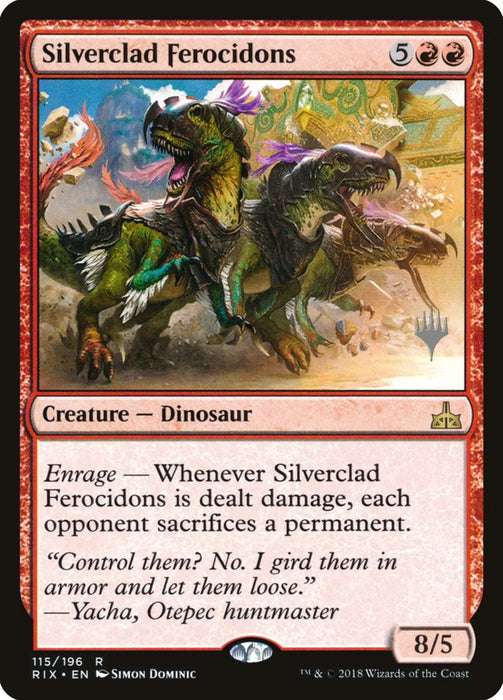 Silverclad Ferocidons  (Foil)