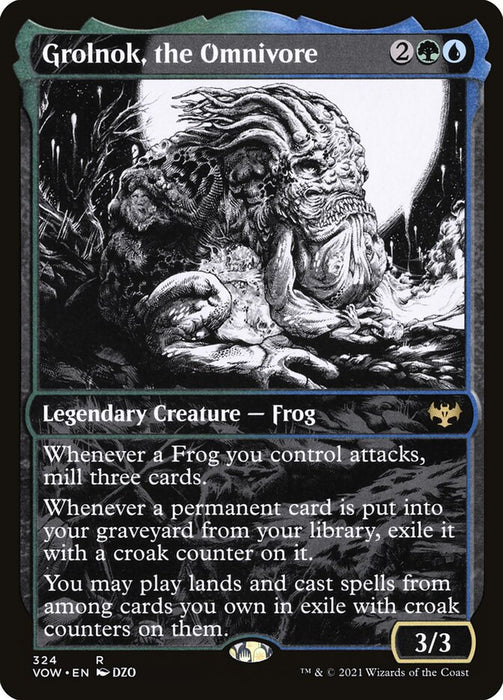 Grolnok, the Omnivore  - Showcase - Legendary - Inverted (Foil)