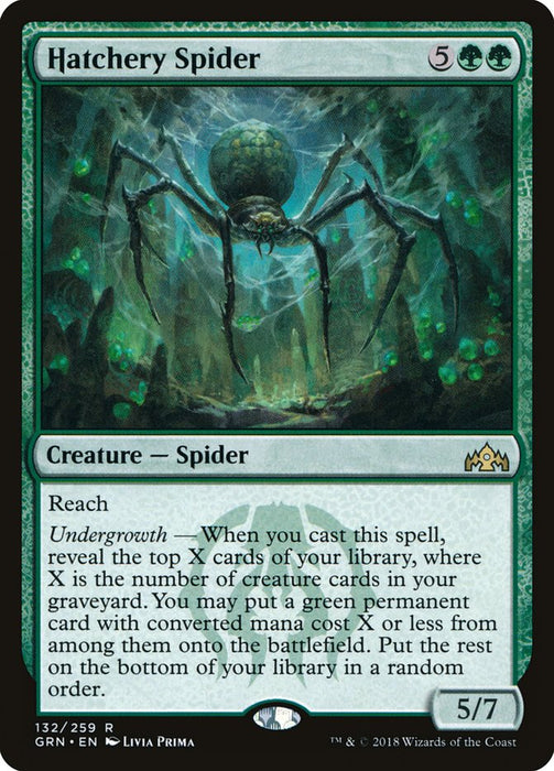 Hatchery Spider  (Foil)