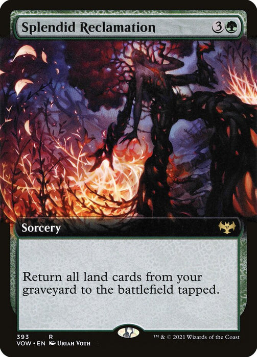 Splendid Reclamation  - Extended Art (Foil)