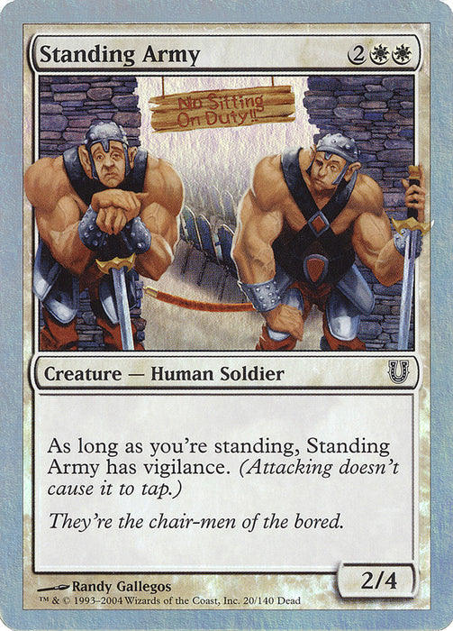 Standing Army  (Foil)