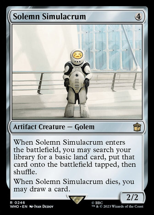 Solemn Simulacrum (Foil)