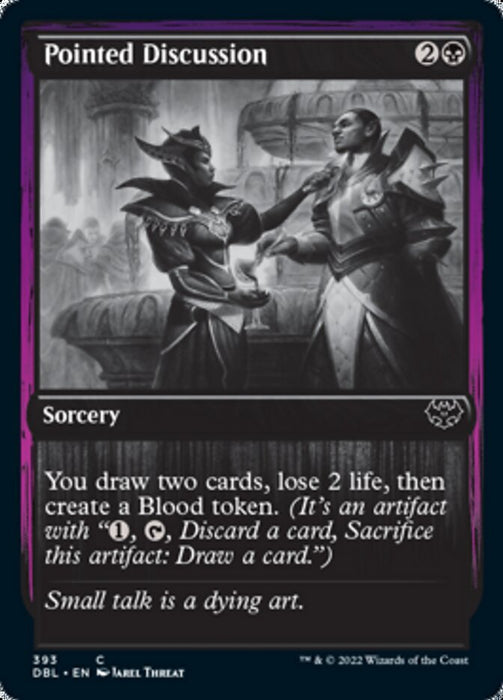 Pointed Discussion  - Inverted (Foil)