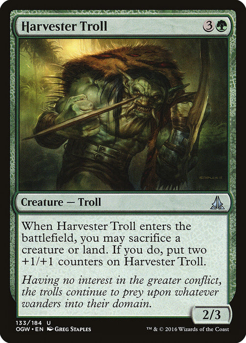 Harvester Troll  (Foil)