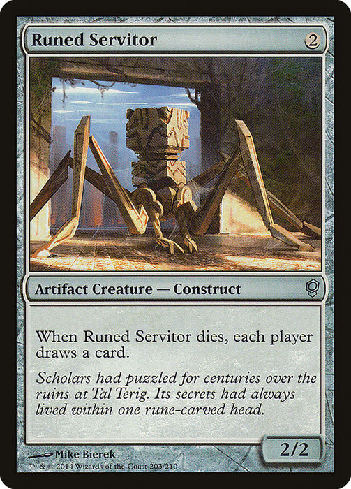 Runed Servitor  (Foil)