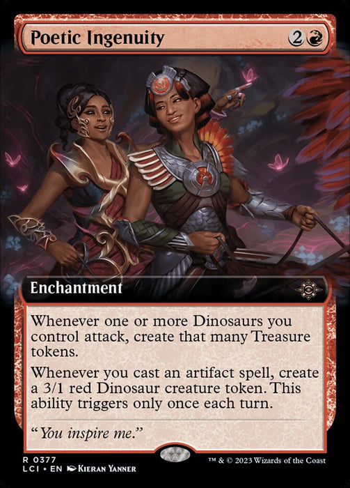 Poetic Ingenuity - Extended Art (Foil)