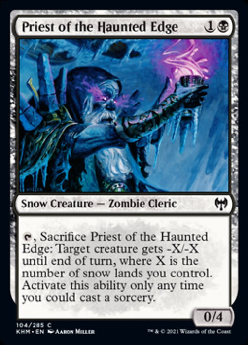 Priest of the Haunted Edge  - Snow