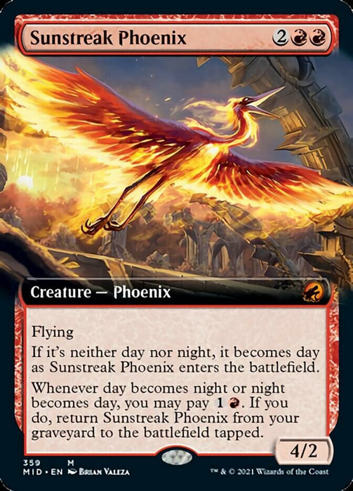 Sunstreak Phoenix  - Extended Art