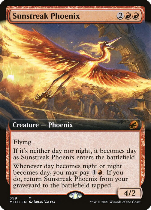 Sunstreak Phoenix  - Extended Art (Foil)