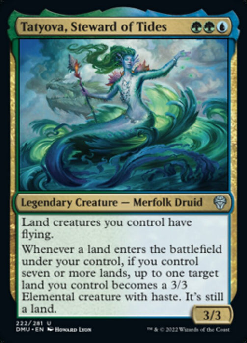 Tatyova, Steward of Tides - Legendary (Foil)