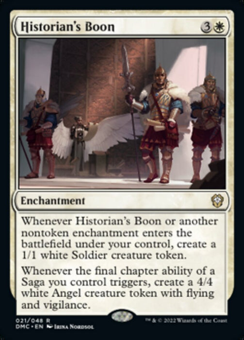 Historian's Boon (Foil)