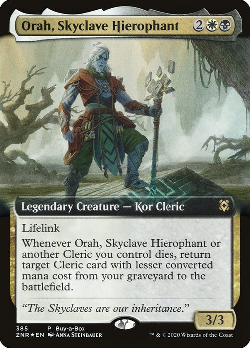 Orah, Skyclave Hierophant  - Legendary - Extended Art (Foil)