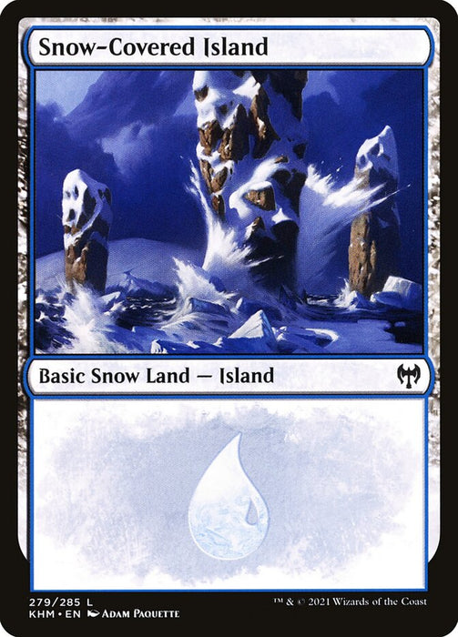 Snow-Covered Island - Snow (Foil)