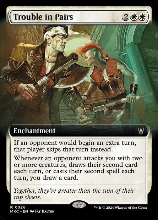 Trouble in Pairs - Extended Art