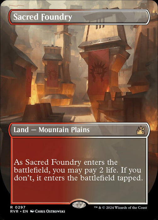 Sacred Foundry - Borderless (Foil)