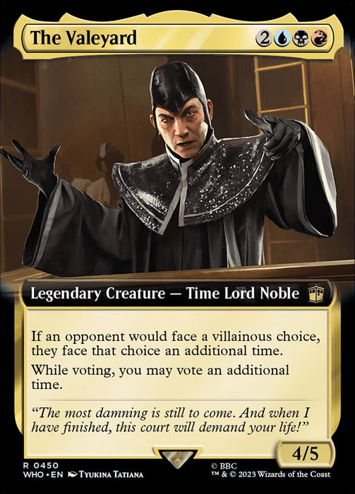 The Valeyard - Extended Art- Legendary