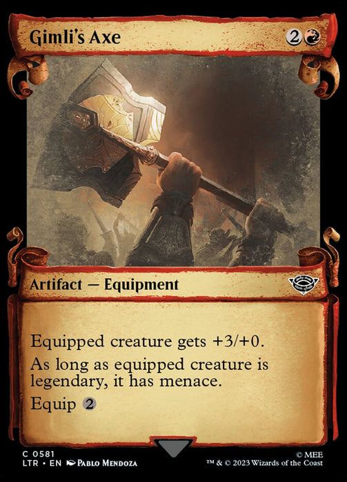 Gimli's Axe - Showcase (Foil)