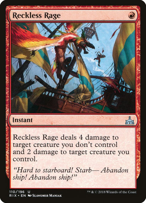 Reckless Rage  (Foil)