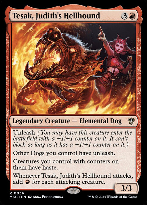 Tesak, Judith's Hellhound - Legendary