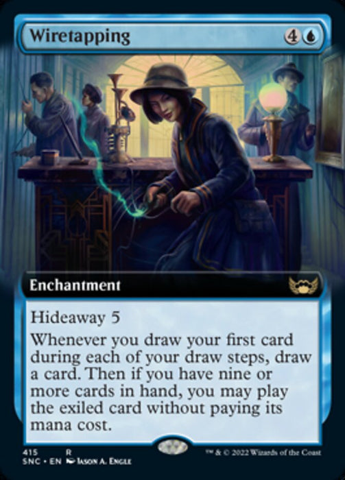 Wiretapping  - Extended Art (Foil)