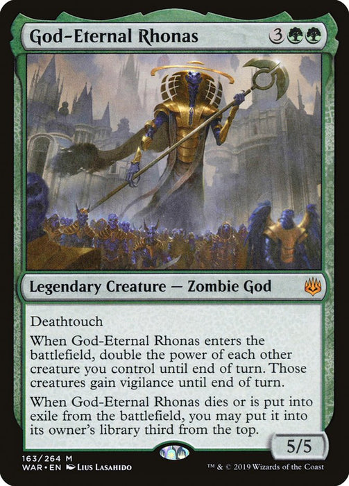 God-Eternal Rhonas  - Legendary (Foil)