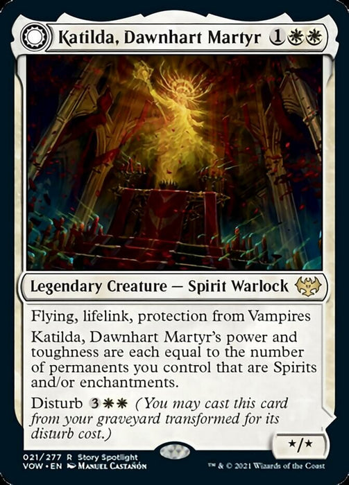 Katilda, Dawnhart Martyr // Katilda's Rising Dawn  - Legendary