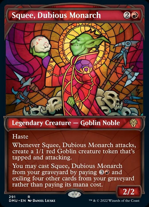 Squee, Dubious Monarch - Showcase- Legendary- Inverted (Foil)