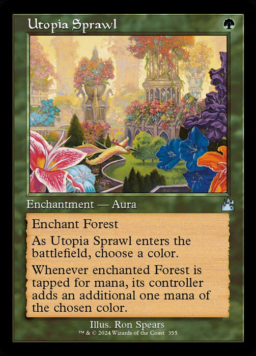 Utopia Sprawl - Retro Frame (Foil)