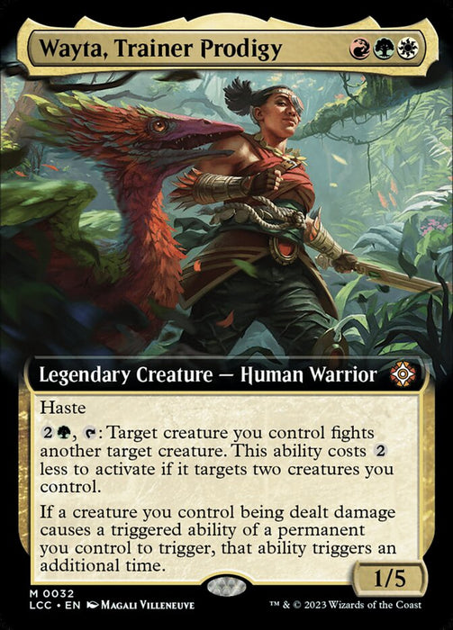 Wayta, Trainer Prodigy - Legendary- Extended Art (Foil)