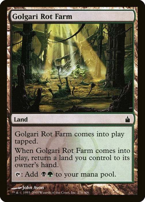 Golgari Rot Farm  (Foil)