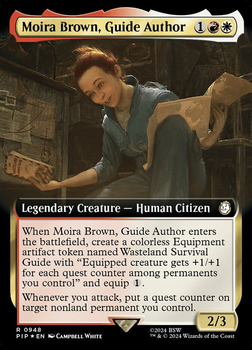 Moira Brown, Guide Author - Legendary- Extended Art (Foil)