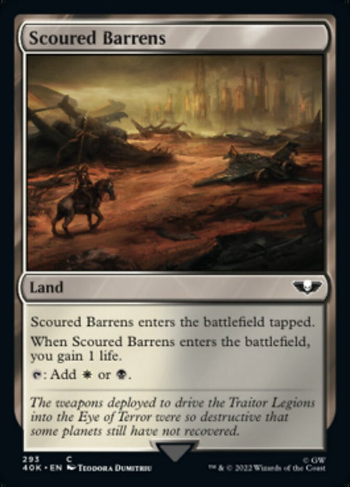 Scoured Barrens (Foil)