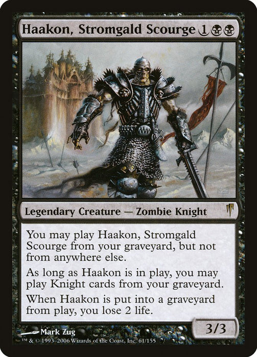 Haakon, Stromgald Scourge  (Foil)