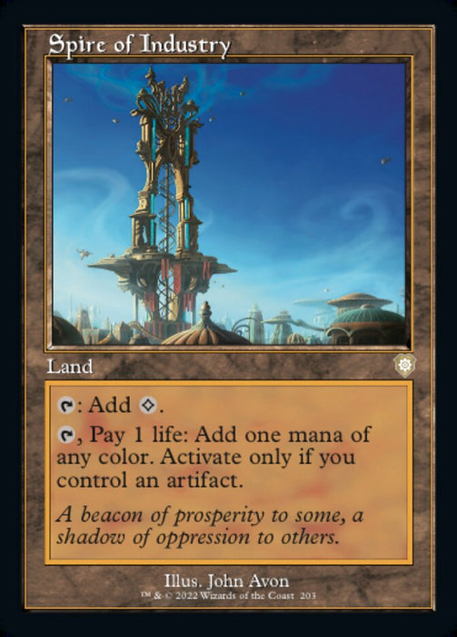 Spire of Industry - Retro Frame