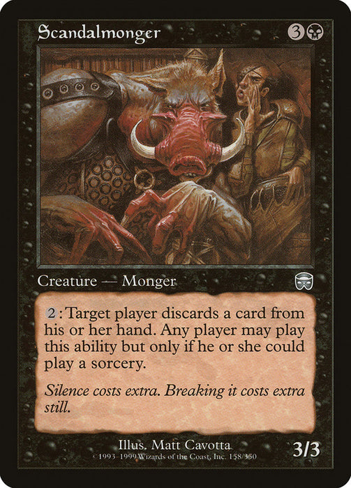 Scandalmonger  (Foil)