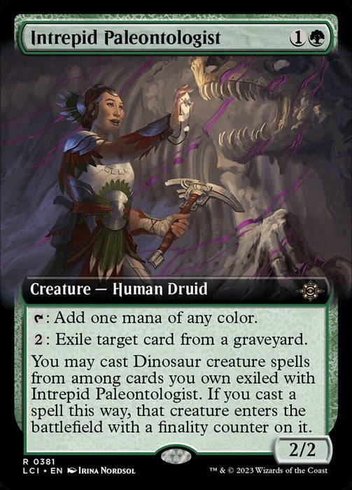 Intrepid Paleontologist - Extended Art (Foil)